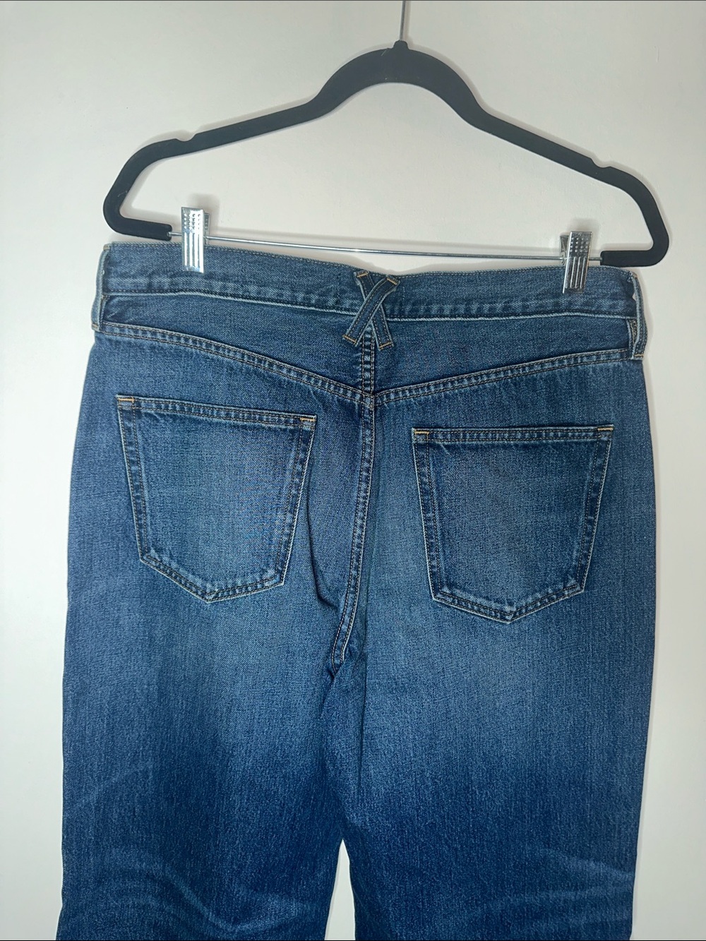 Alex Mill Alek Relaxed Wide Leg Jeans in Paris Medium Wash - Picture 6 of 9